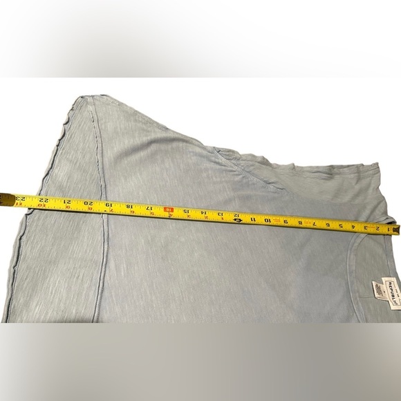 For the Republic Light Blue Dolman shortsleeve T Shirt-size Small - Picture 6 of 8